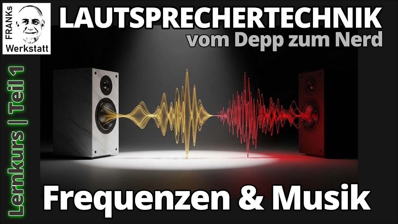 GEMISCHTES FREQUENZHACK | Wie sieht eigentlich Musik aus? #Lautsprecherkurs