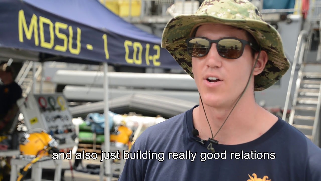 U.S. Navy and Thai Divers Train Together