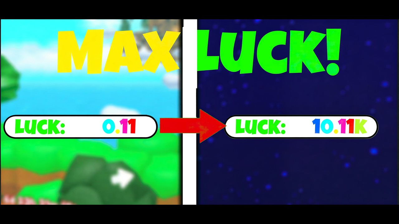 SECRET MAX LUCK METHOD in Tap Simulator Roblox