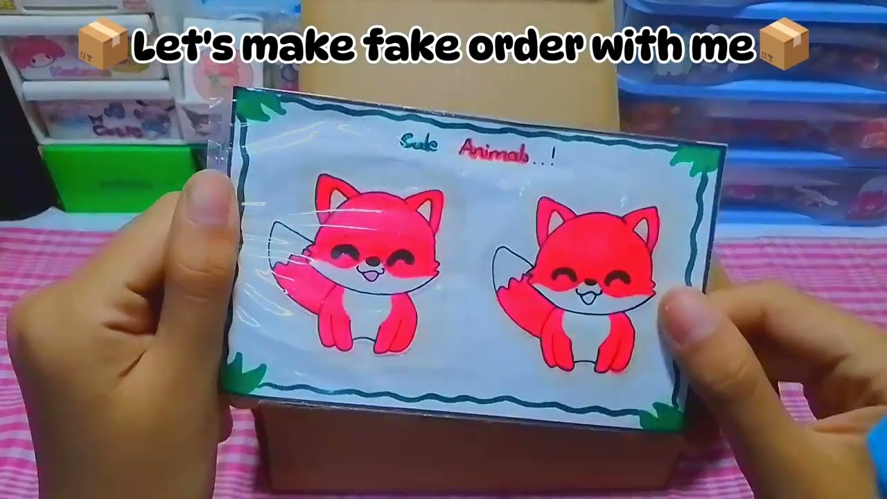 Fake order video!📦💗✨🌈💐