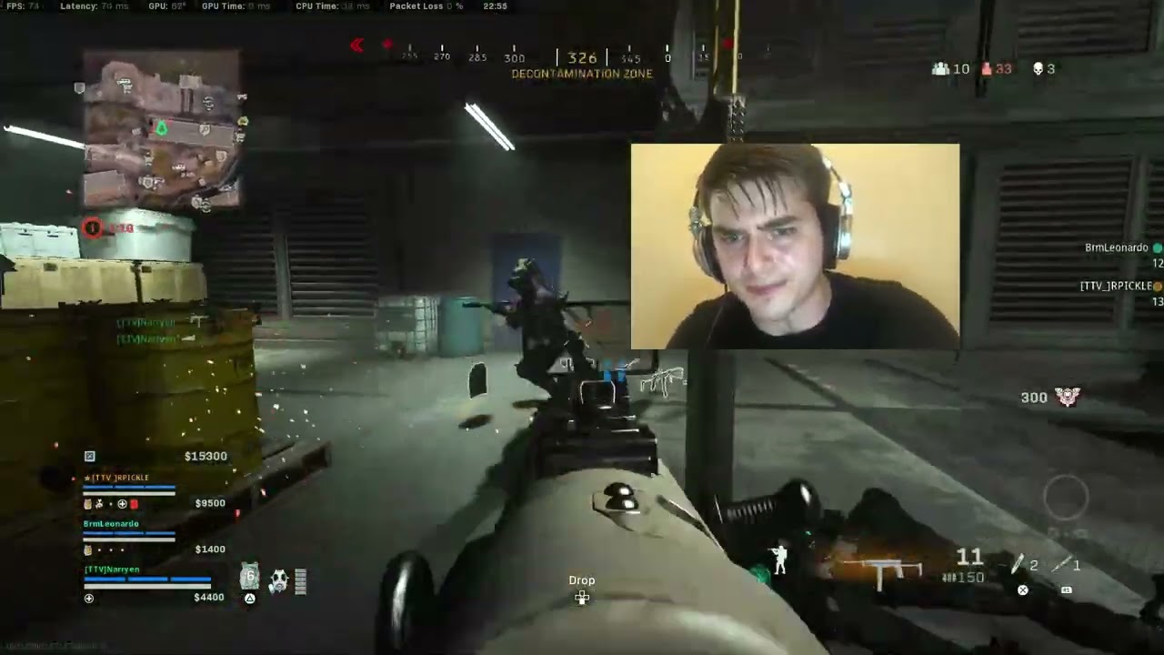 STREAMER ENOJADO 😡 y MOMENTOS LOCOS (WARZONE)
