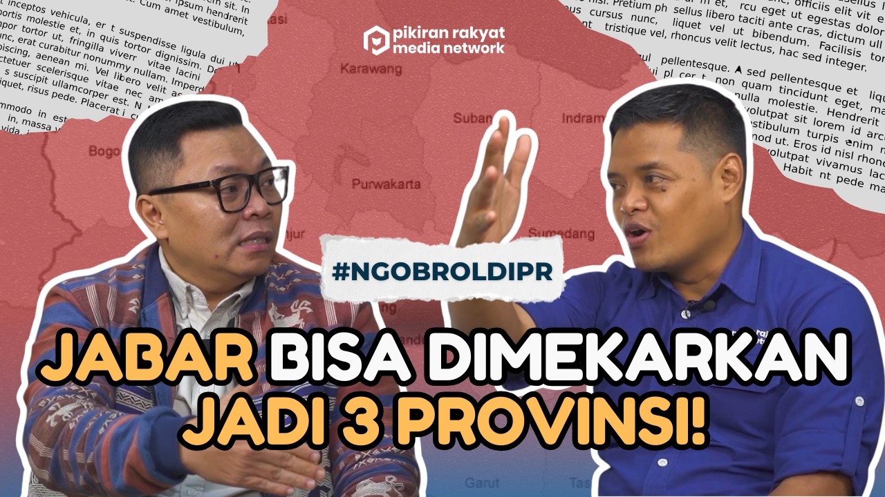 Jabar Bisa Dimekarkan Jadi 3 Provinsi: 6 Juta Penduduk di Bogor Setara 1 Provinsi di Kalimantan!