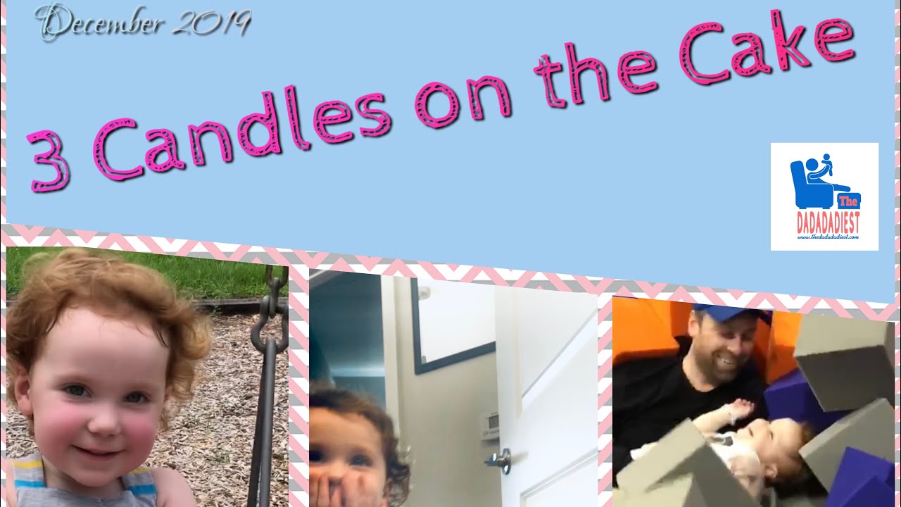 3 Candles on the Cake: A Celebration of my 2 Year-Old Daughter Turning 3