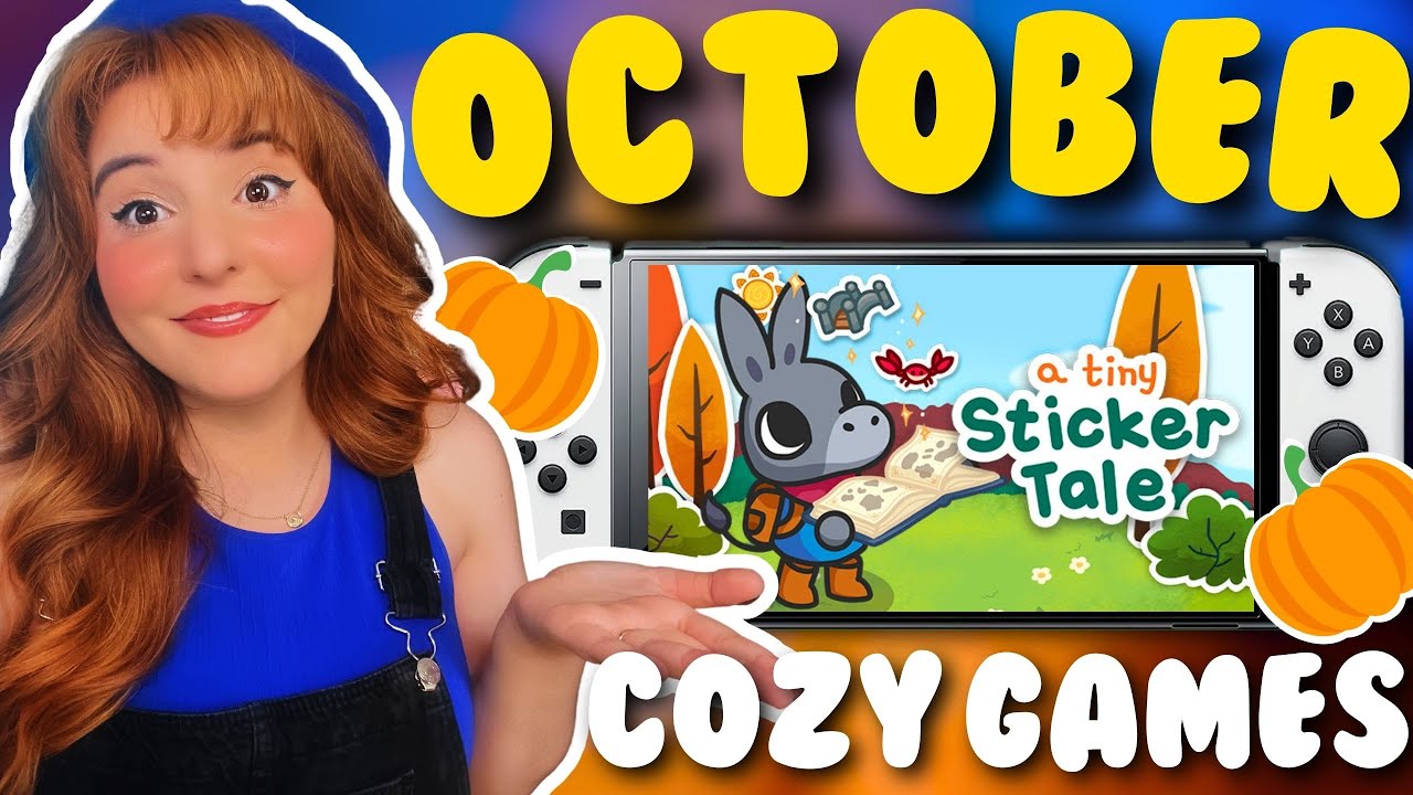 UPCOMING Cozy Games For OCTOBER 2023 🎃