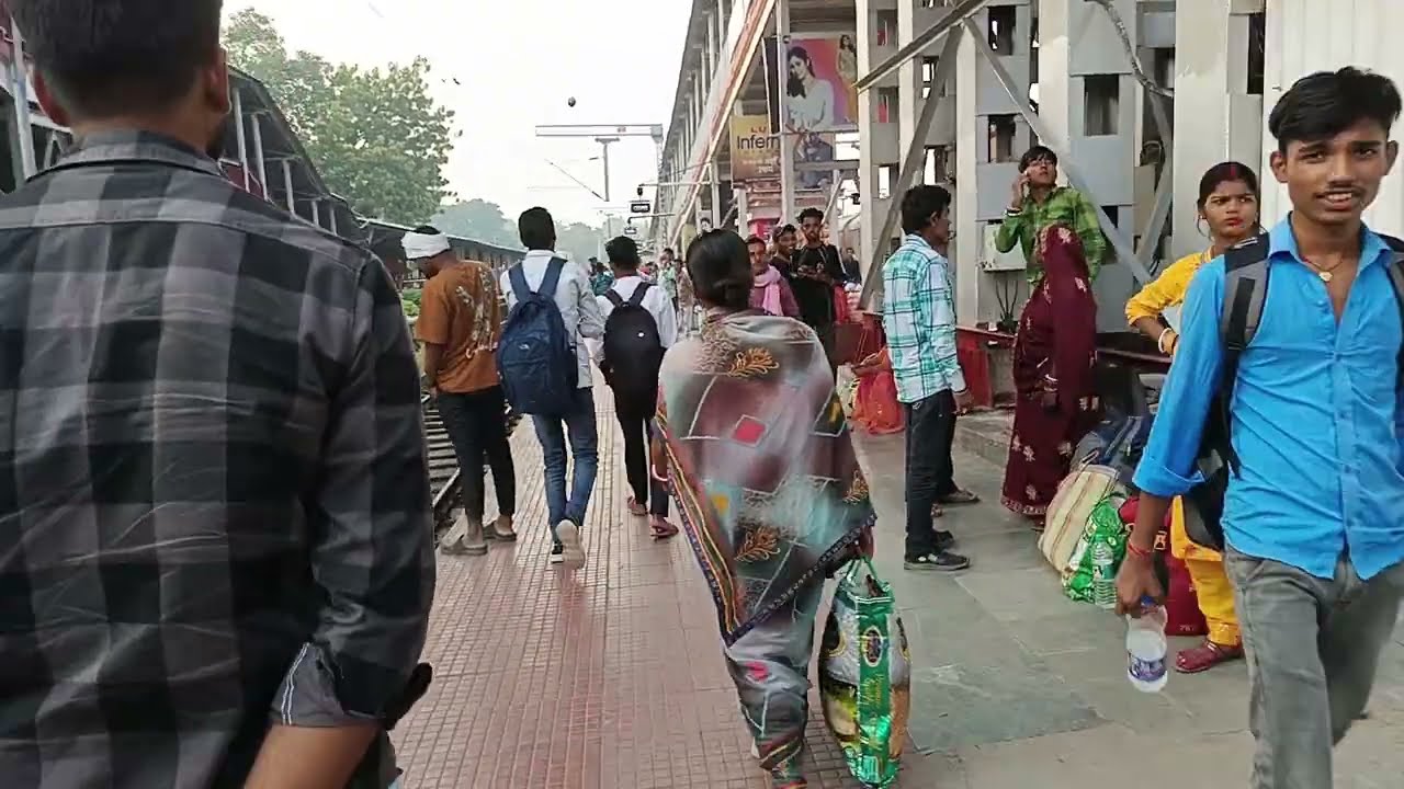 Samastipur Junction railway station का पूरा स्टेशन टूर | Samastipur Station Vlog 🚆