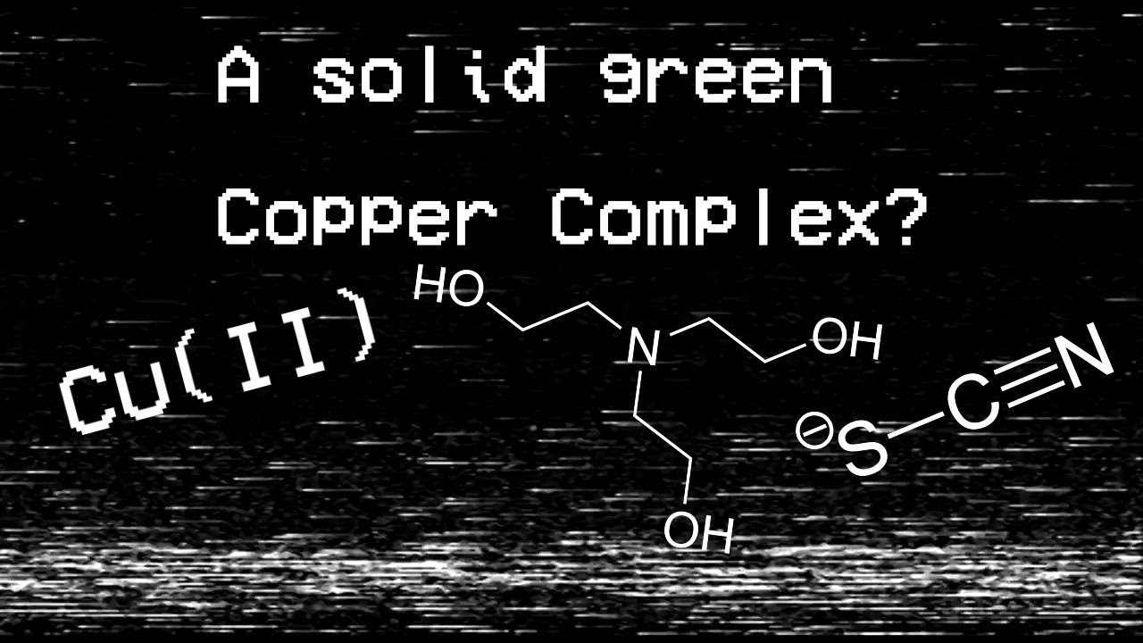 Preparation of Copper Triethanolamine Thiocyanate