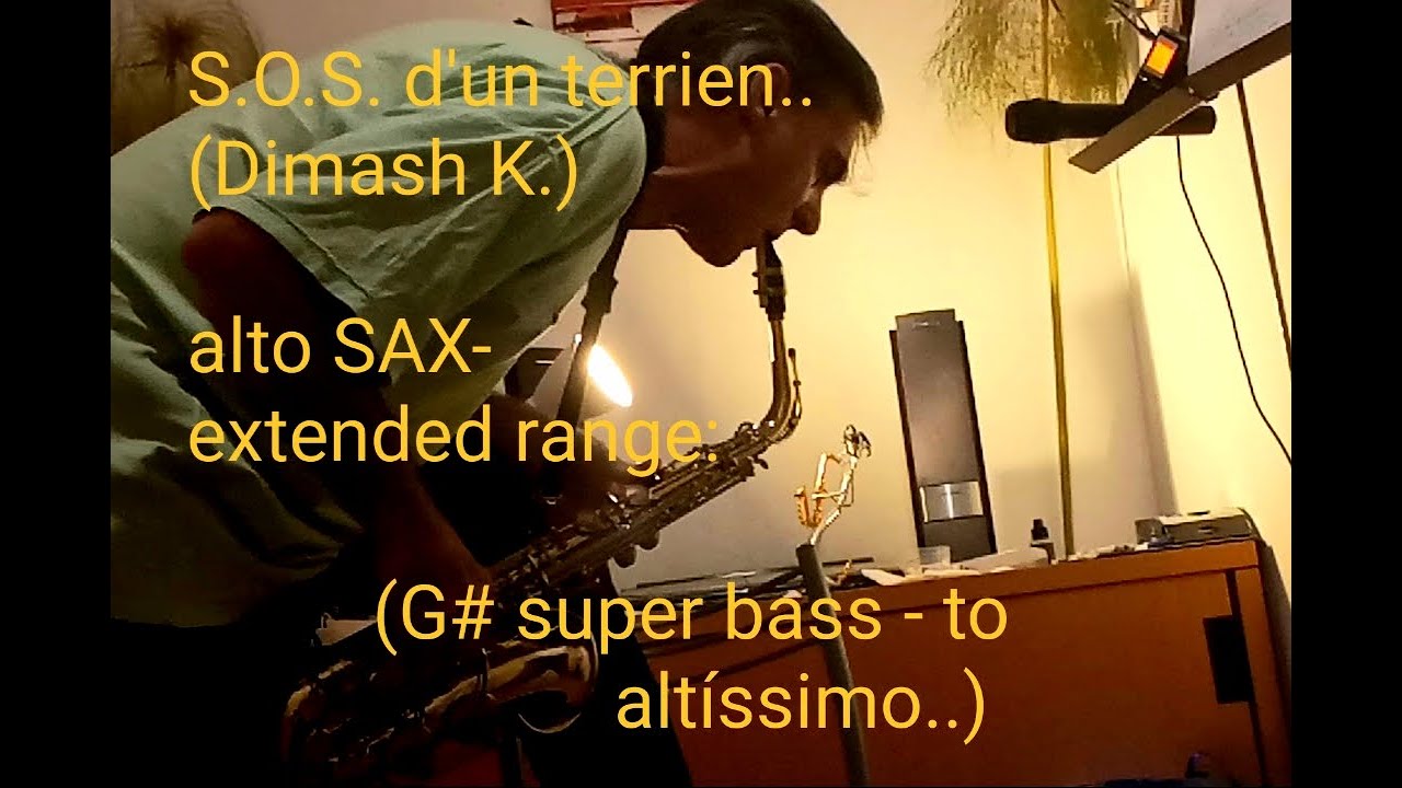 S.O.S d'un terrien.(tribute to Dimash K) SAX alto 