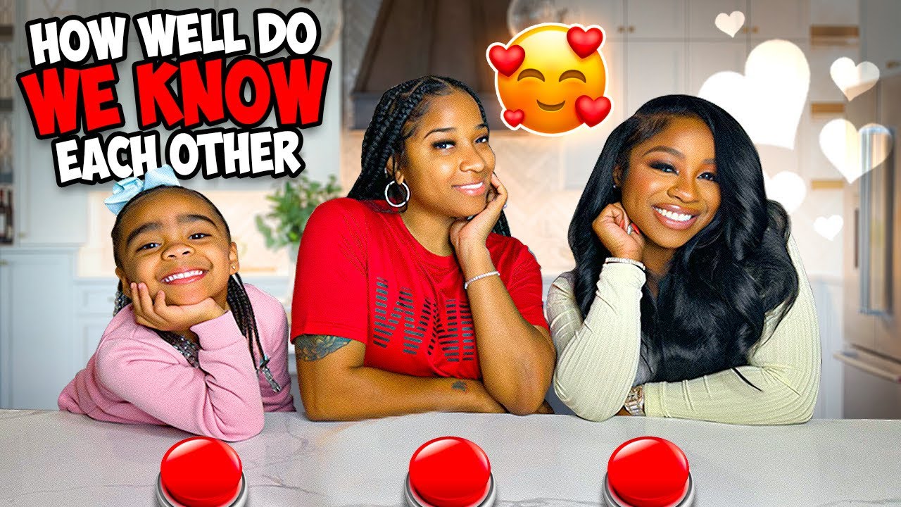 How Well Do We Know Eachother ⁉️With My Beautiful Daughters 🥰Reign Had Us Laughing The whole time😂