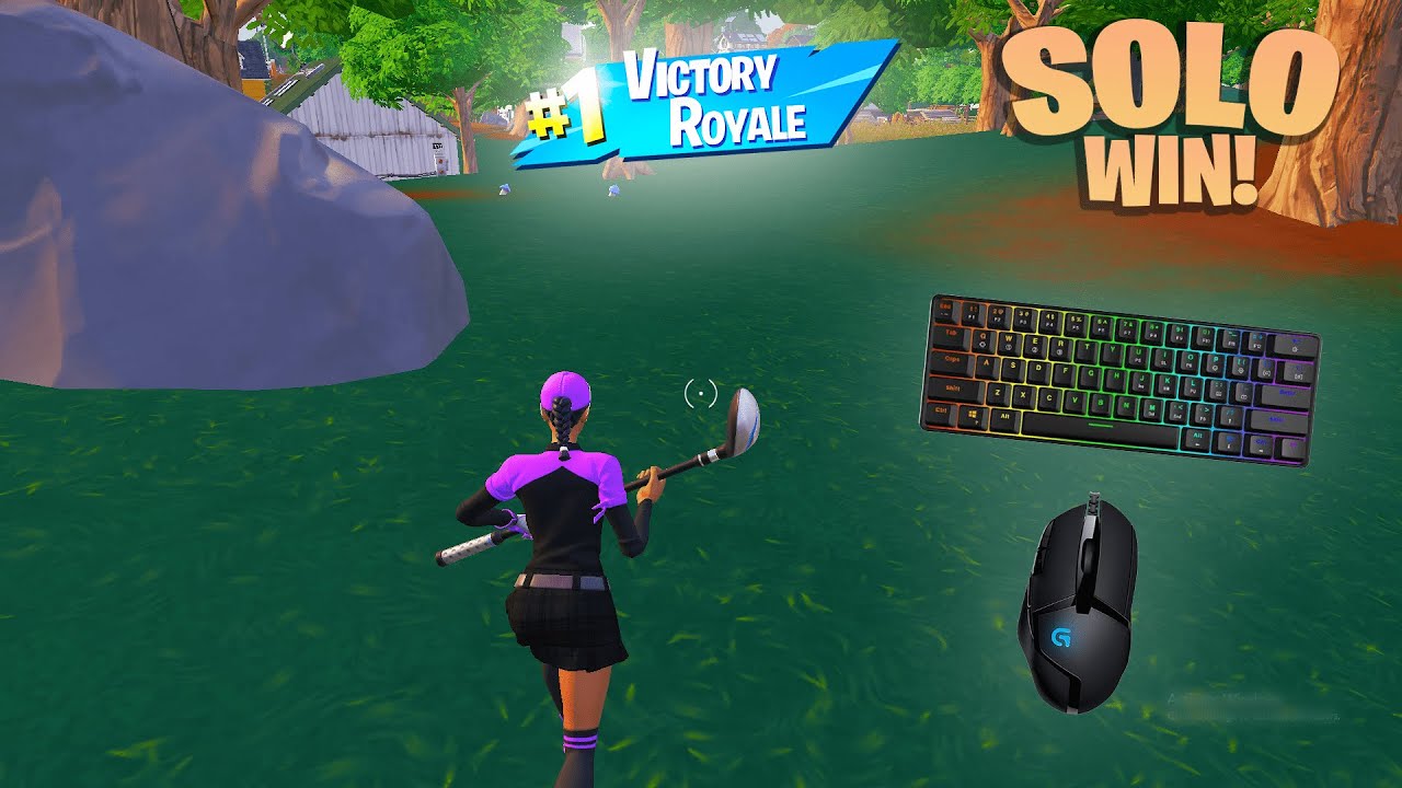 Solos w/ Birdie Skin & Driver Pickaxe.