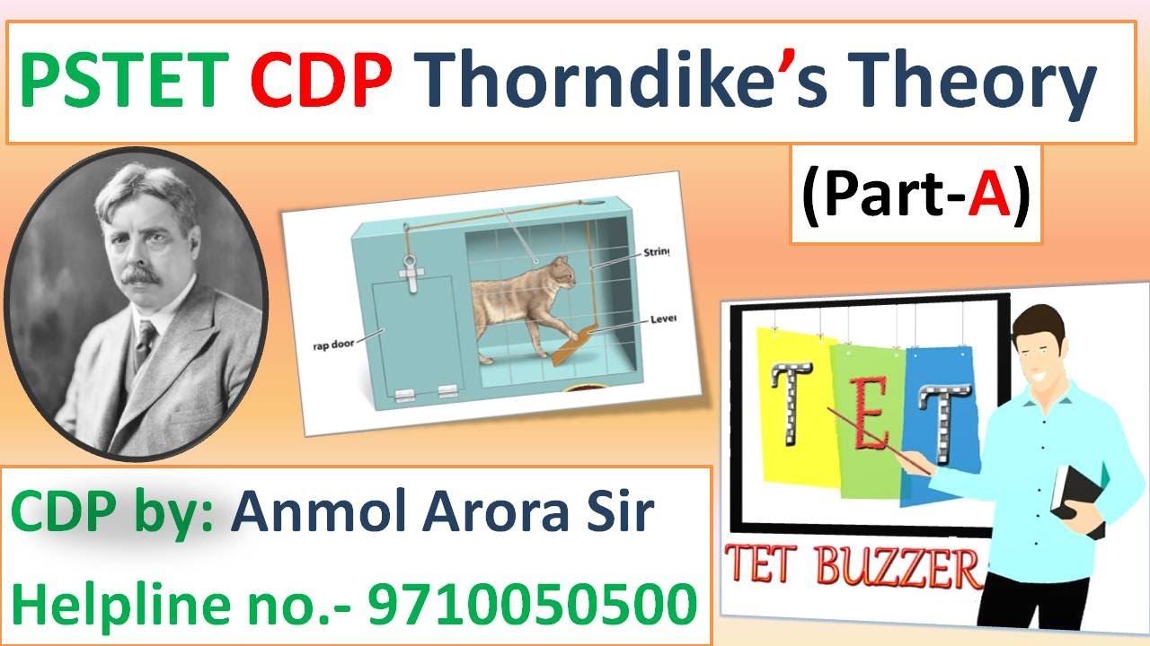 Thorndike's Theory (Part-1)