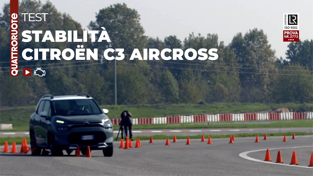 Citroen C3 Aircross (2021): la prova di stabilità