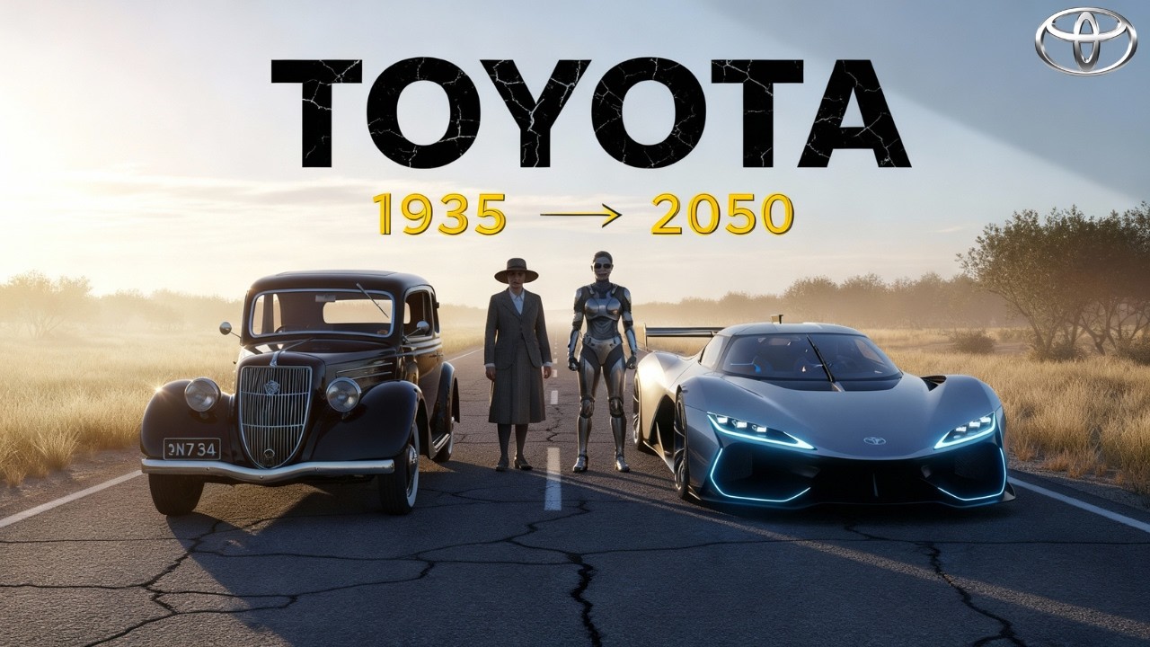 From Classic to Cyber: Toyota’s Jaw-Dropping Evolution (1935–2050)