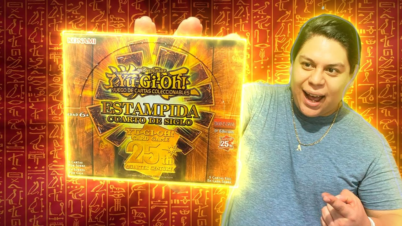 🔥 ¡UNBOXING ÉPICO! 🔥 ¿Qué trae la Quarter Century Stampede de Yu Gi Oh! 🎴✨