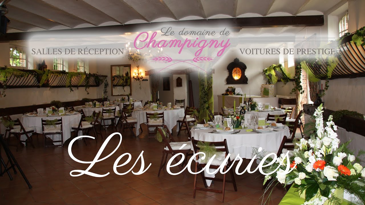 Salle de mariage Melun - Domaine de Champigny - Les Ecuries