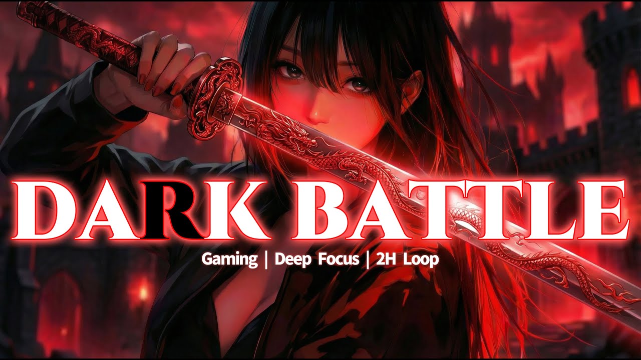Epic Dark Battle Music - Crimson Dragonblade Doctrine | 作業用BGM × 戦闘曲 × ダーク