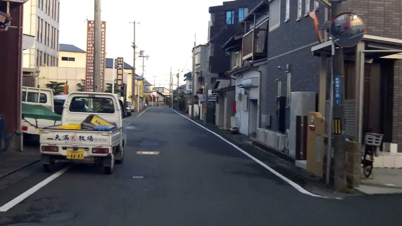 新宮駅からオークワ駅前店方面へ