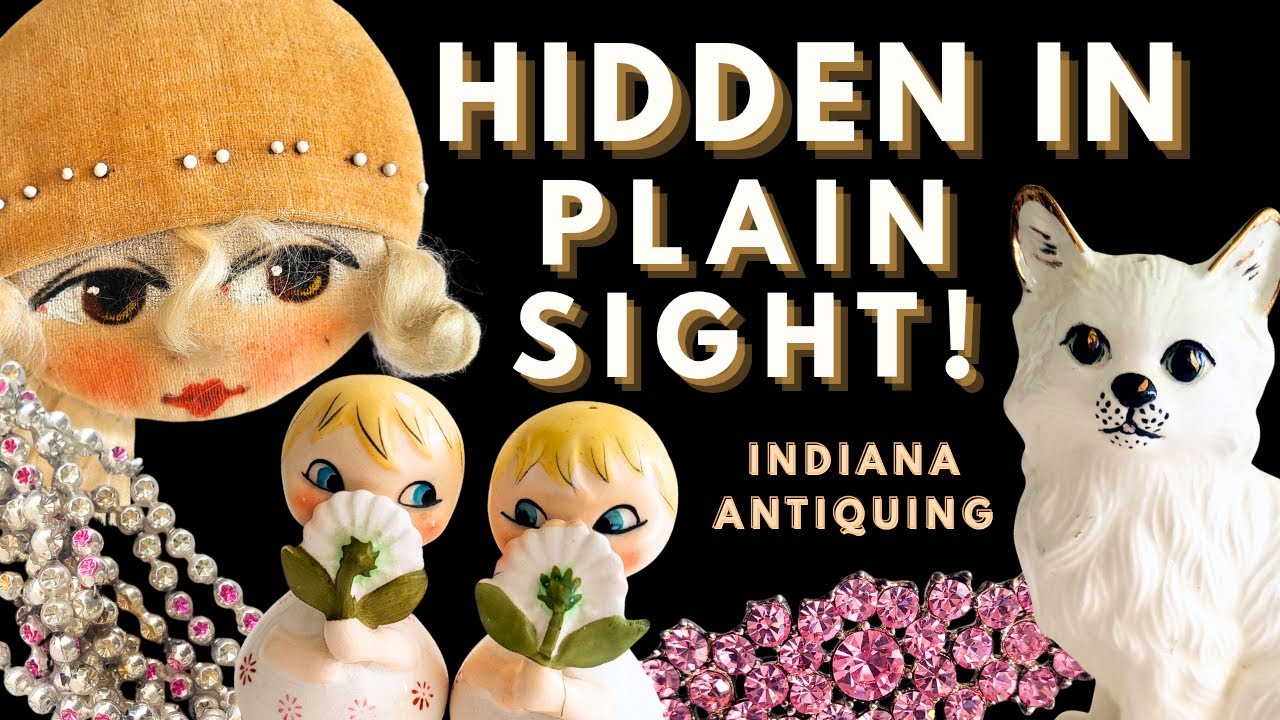WASN'T EXPECTING THAT! Antique Mall Finds in Indiana!