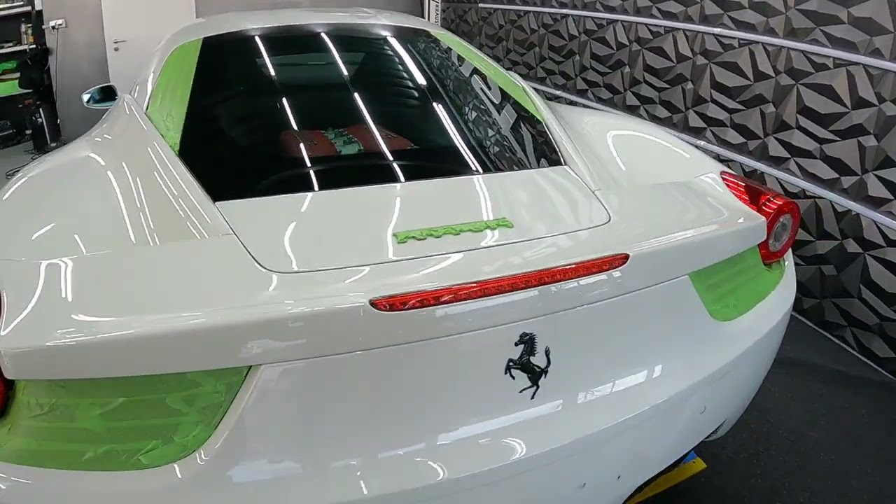 Ferrari 458 ITALIA Waschen - Trocknen - Polieren Teil 1 #detailing #carcleaning #asmr