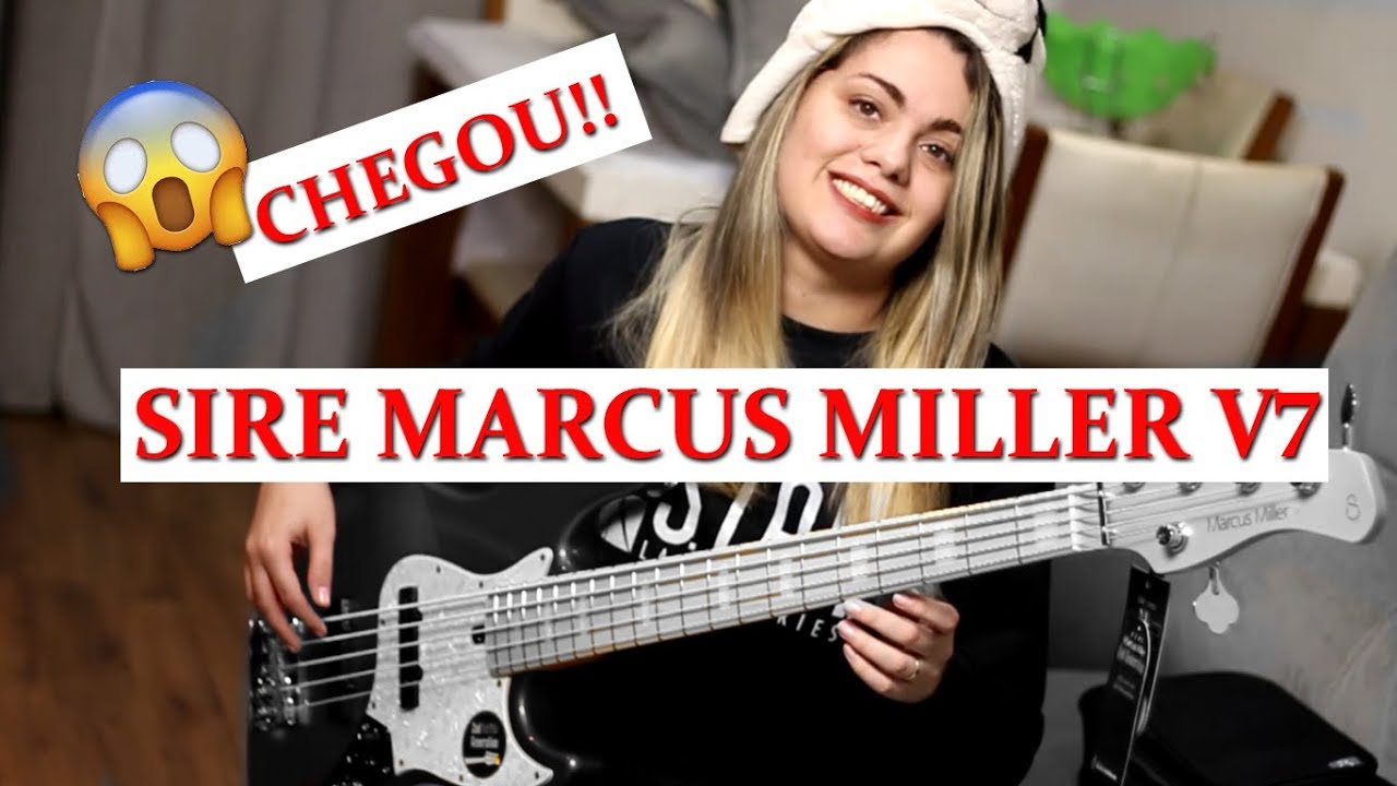 MEU NOVO BAIXO - SIRE MARCUS MILLER V7 2nd GERA&Ccedil;&Atilde;O || Giane Rangel