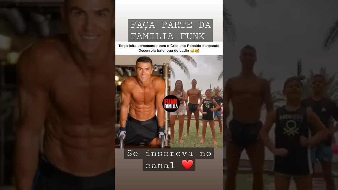 CRISTIANO RONALDO DAN&Ccedil;ANDO HIT DO FUNK
