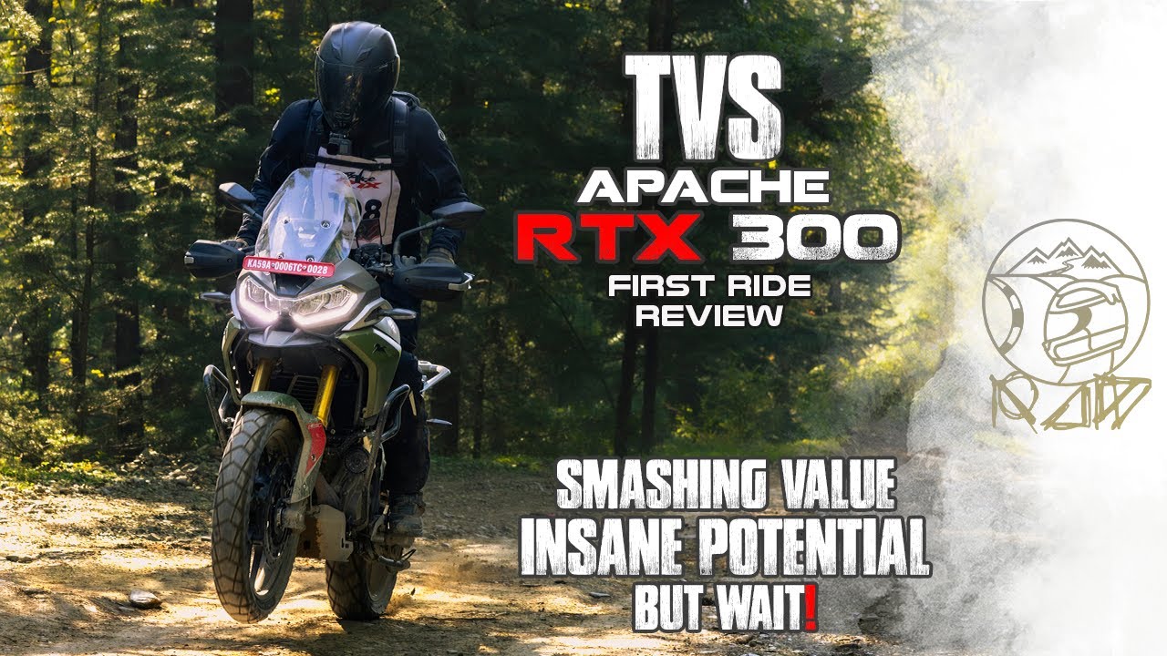 Обзор TVS Apache RTX 300 | Первый тест | Официальный представитель Sagar Sheldekar