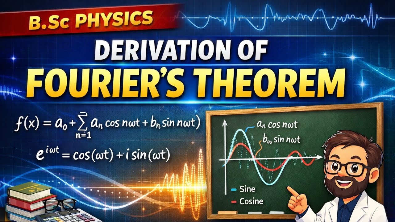 Fourier’s Theorem Derivation Explained | Mathematical Physics | B.Sc