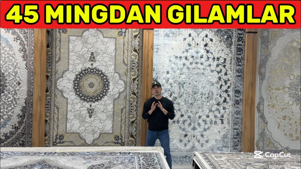 GILAMLARNI OPTOM JOYIDAN OBZOR