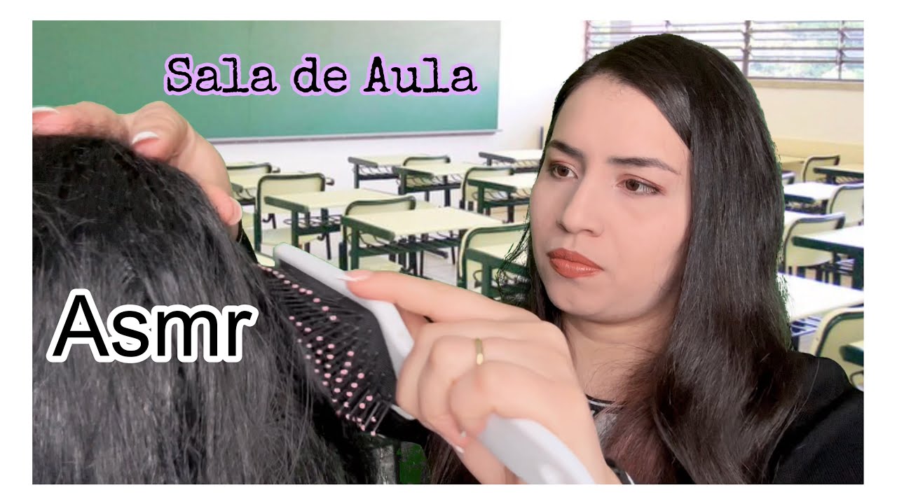 Asmr - Arrumando o cabelo da amiga