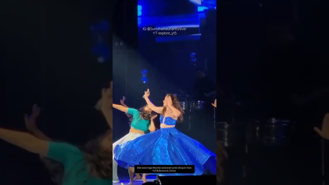 Sunidhi Chauhan live aaja nachle in chennai #sunidhichauhan #viral #shorts #trending