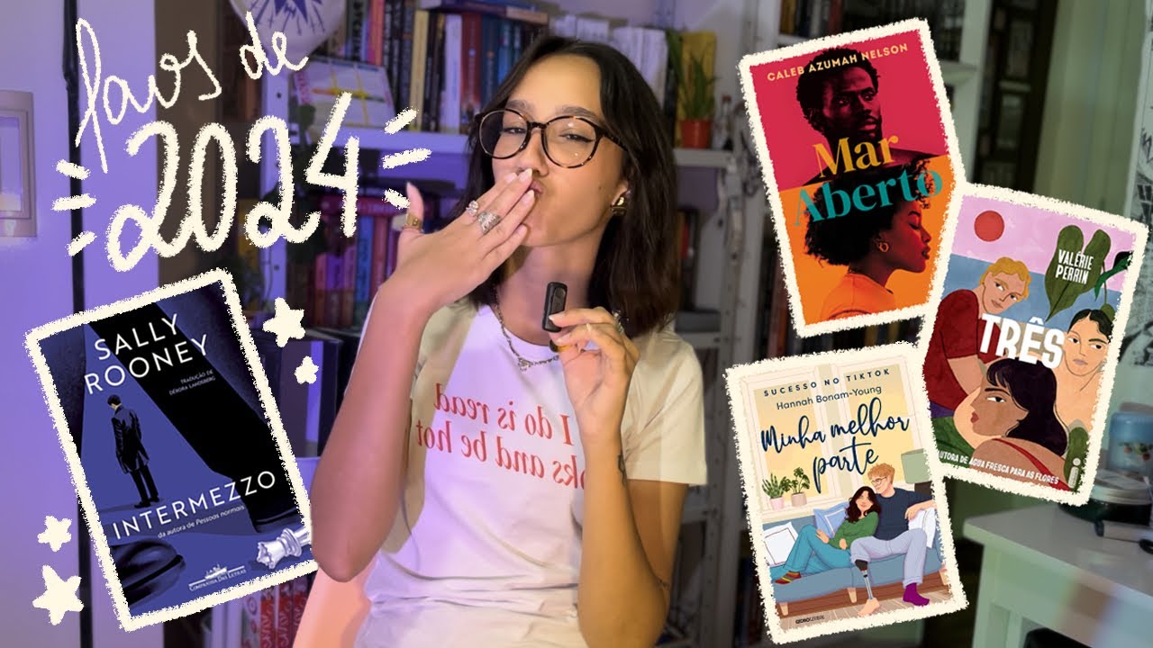 os 10 melhores livros que eu li em 2024 ✷