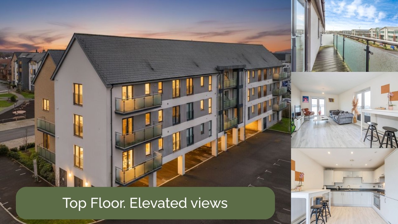 Top Floor 2 Bedroom Apartment in Reading  Dual Aspect Living  Balcony  Parking  Near M4 J11