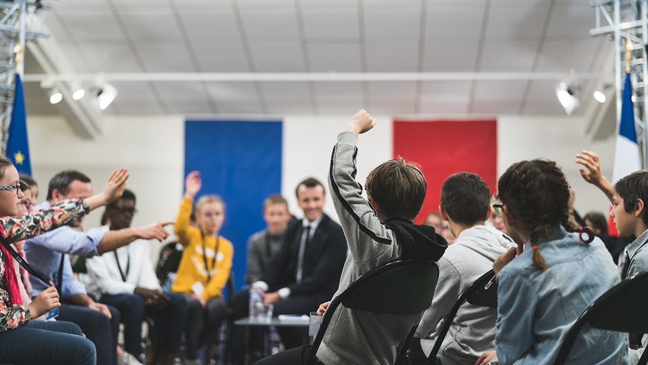 Grand Débat avec 50 enfants de Maine-et-Loire
