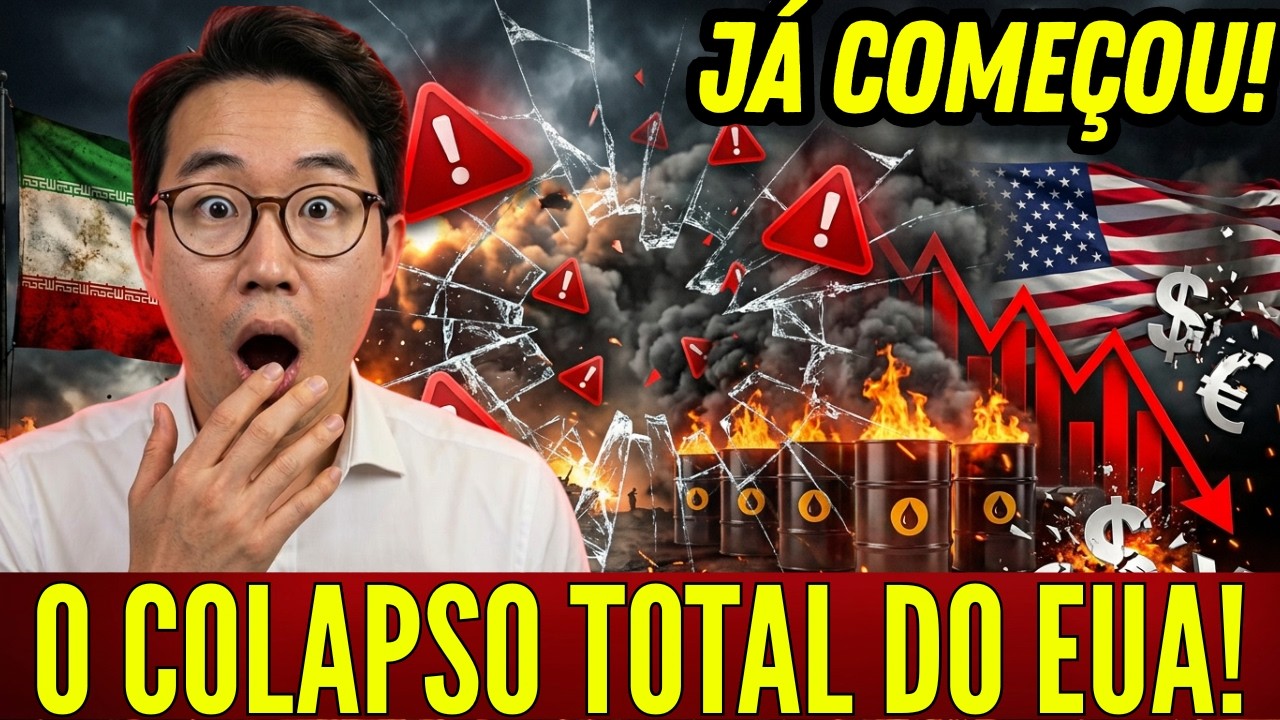 Colapso nos Mercados: A Guerra do Irã Implodem Ativos dos EUA!