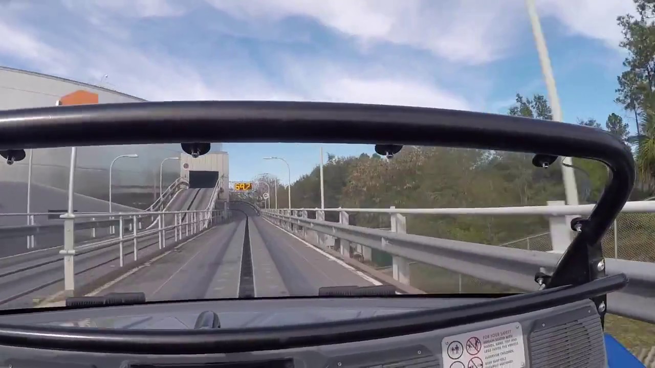 Epcot - Test Track, is it scary?