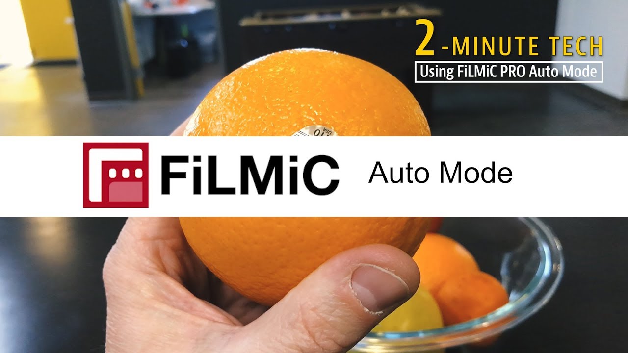 How To Use FiLMiC Pro AUTO Mode