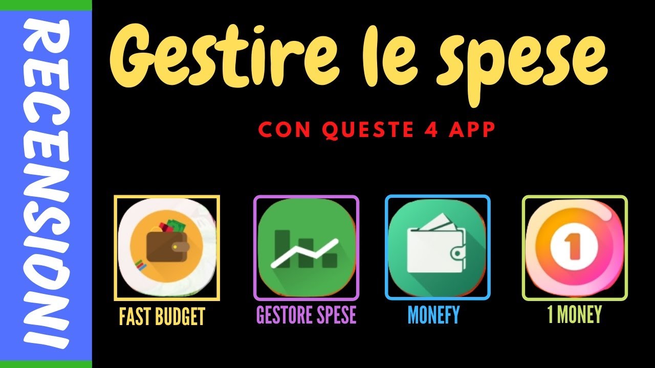 4 applicazioni per gestire le spese - RECENSIONE