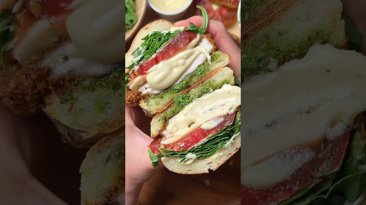 This is the best sandwich I’ve ever made