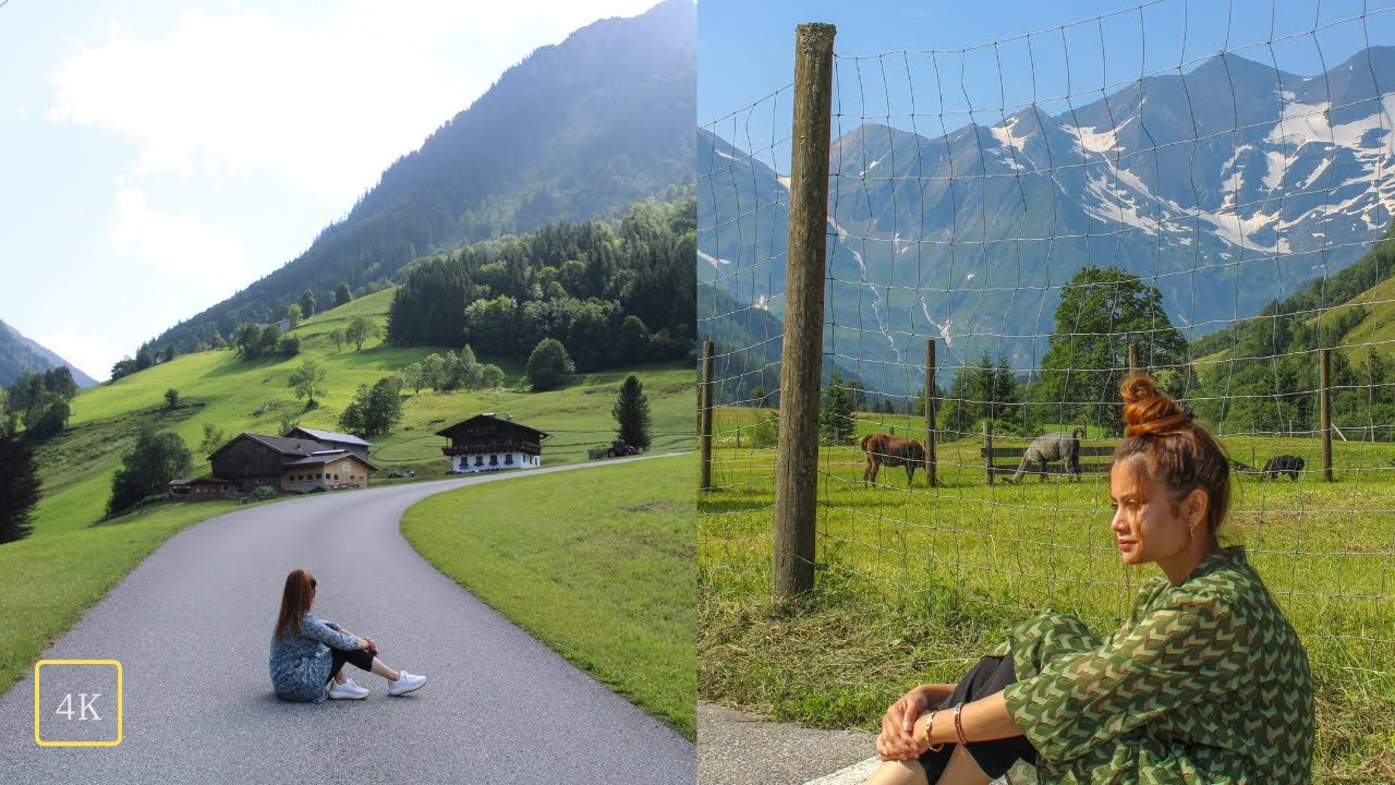 【4K】🇦🇹 Fusch an der Grossglocknerstrasse| Zell Am See | Beautiful Austrian Village| Nature Love