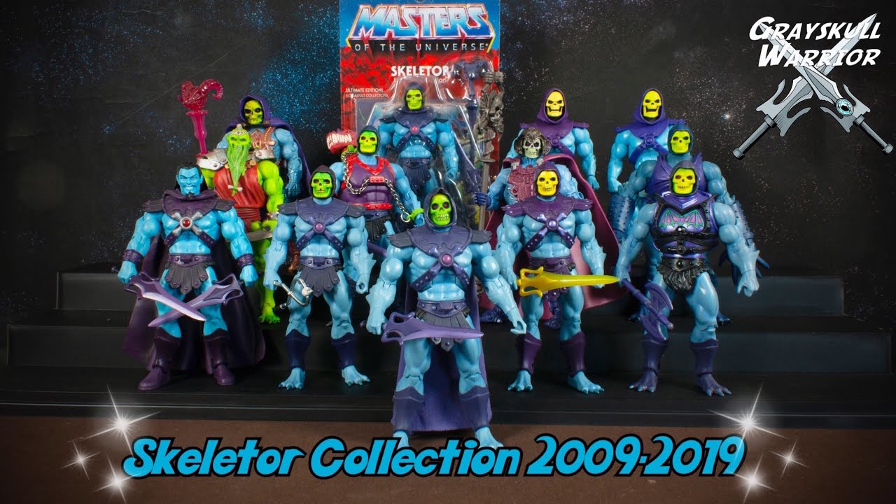 Complete Skeletor Collection 2009 - 2019 (Adult Collector Line)