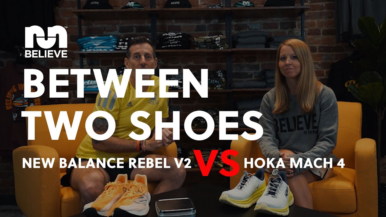 NEW BALANCE Rebel v2 vs HOKA Mach 4 | BETWEEN TWO SHOES