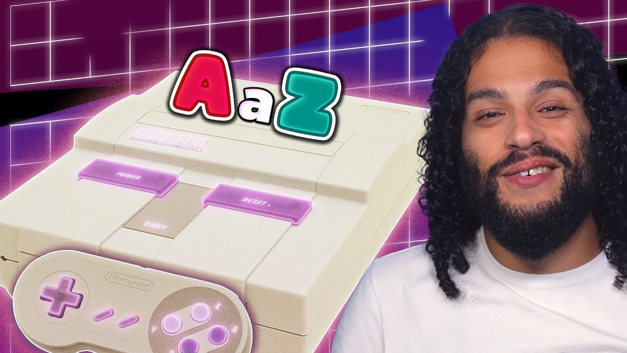 Super Nintendo de A a Z, s&oacute; jogos BONS de cada LETRA!