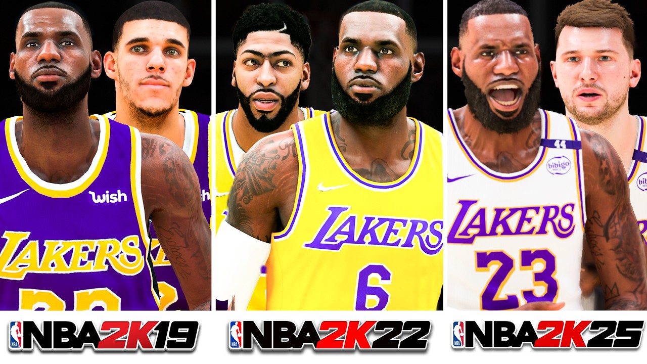 I Rebuild LeBron's Lakers in Every 2K