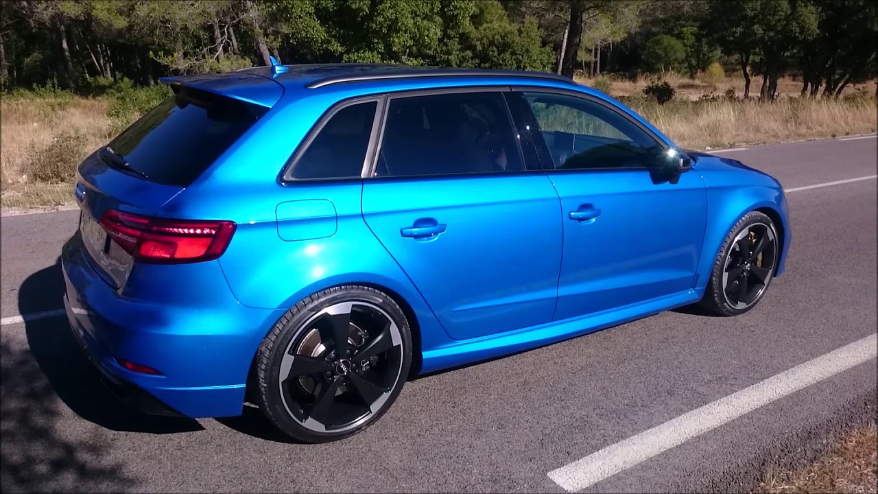 L'Audi RS3 2017 fait entendre son cinq-cylindres