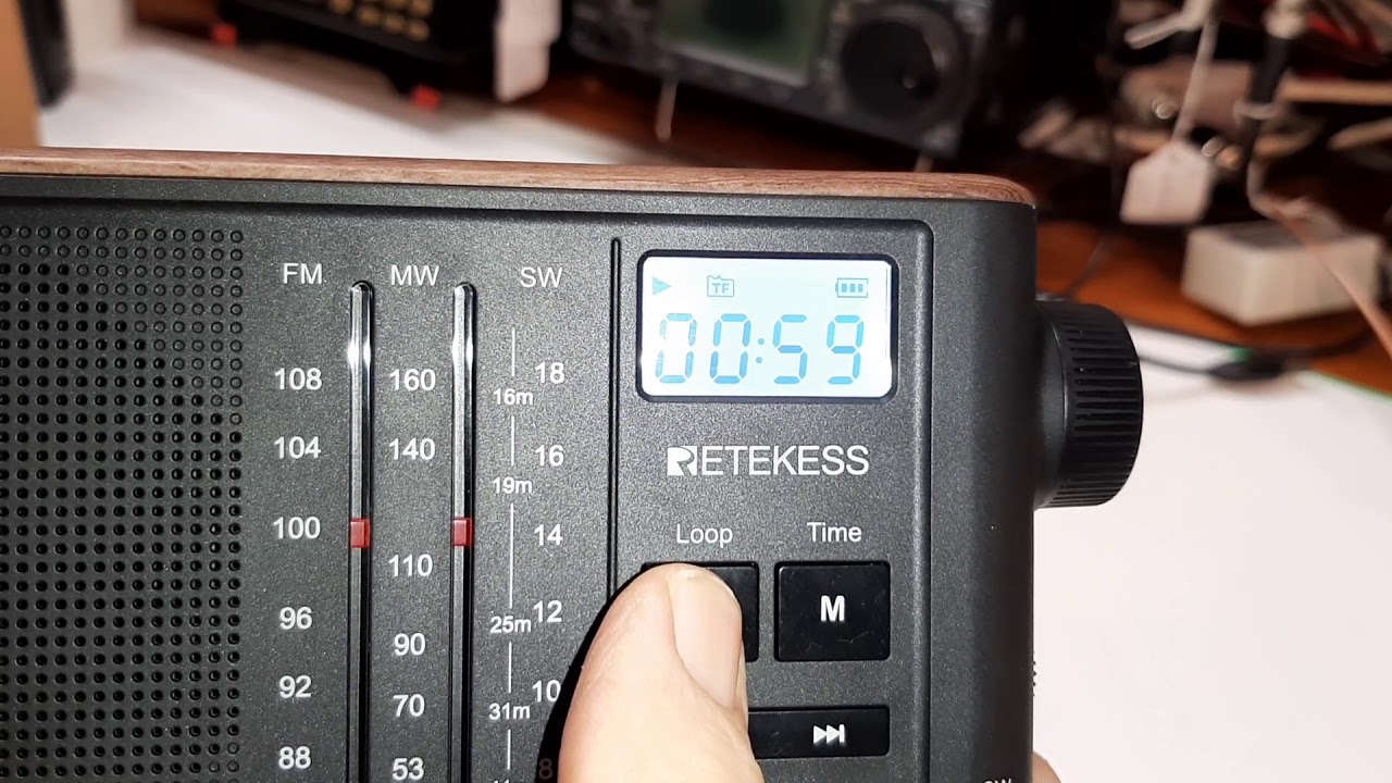 TRRS #2084 - Retekess TR613 AM/FM/SW Mp3 Player - Part 2 of 2