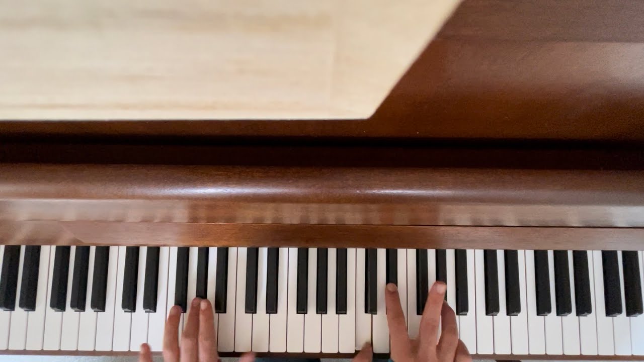 Art Is Dead - Bo Burnham piano tutorial (accurate version)