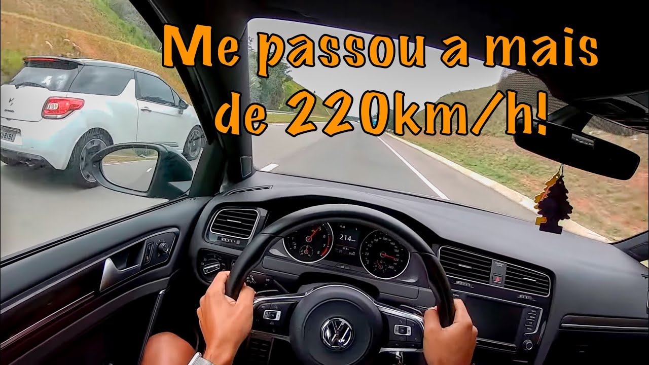 Golf GTI - Citroen DS3 - (Levei benga do Francês?!)
