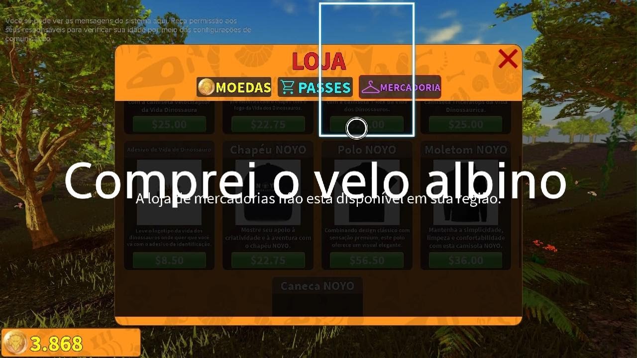 Roblox_virei um velo albino