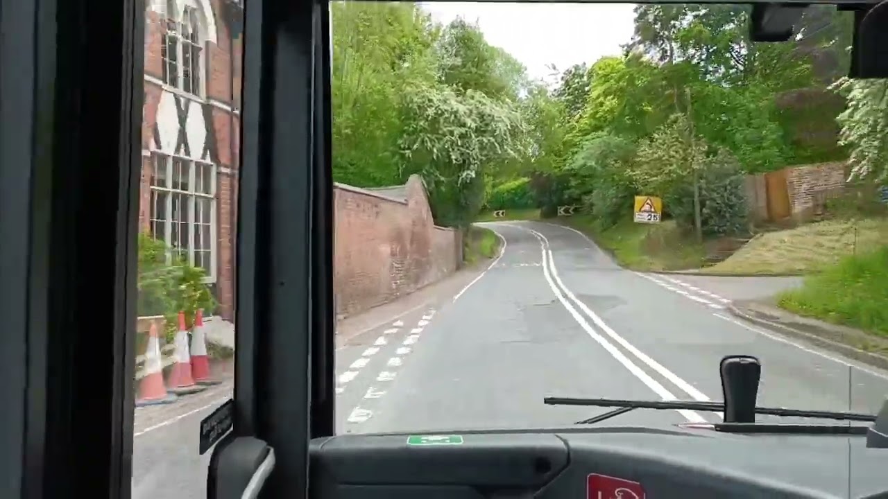 🇬🇧 BUS JOURNEY | Yarranton Bros 758: Tenbury Wells ➔ Worcester