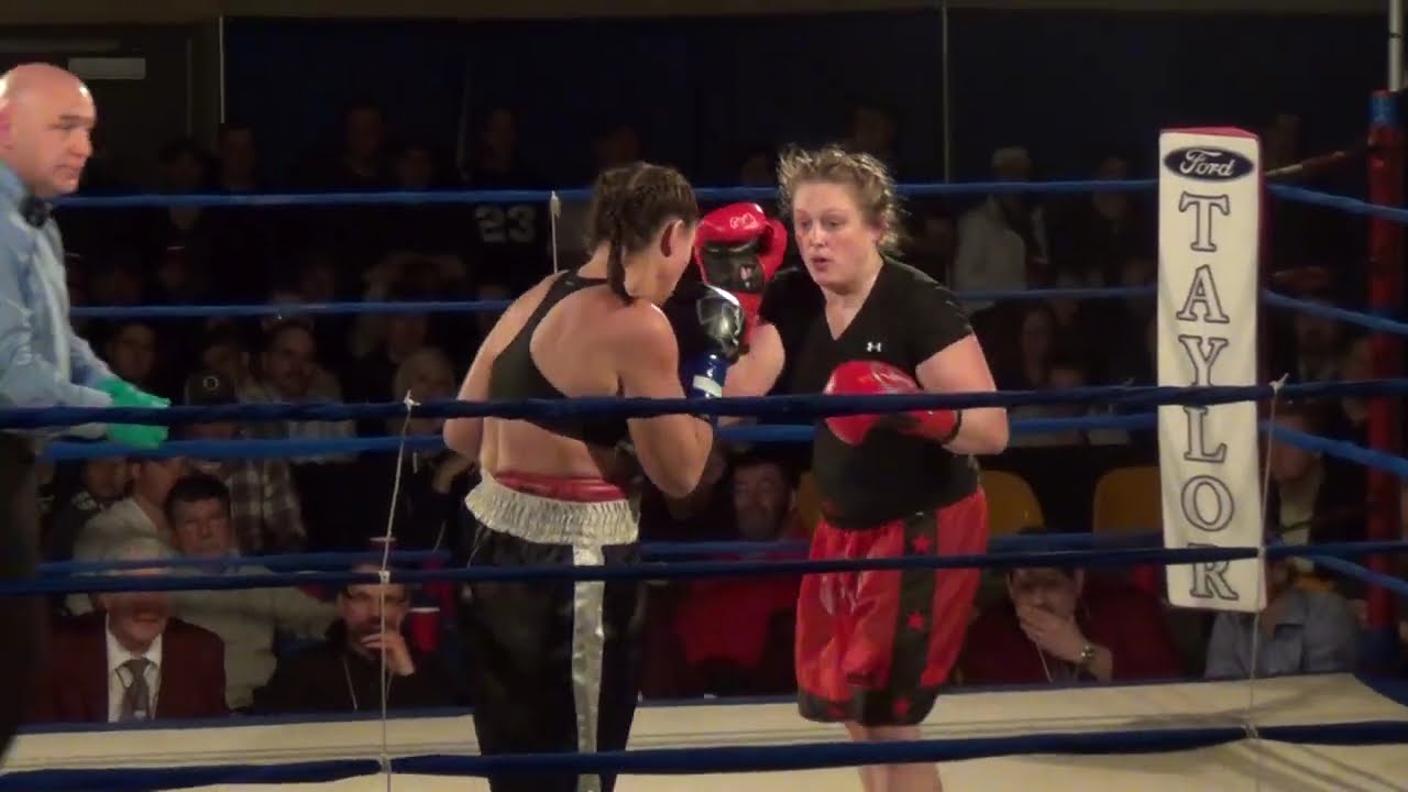 158 Part 1- Professional boxing ANNIE MAZEROLLE vs MONIQUE DUVAL