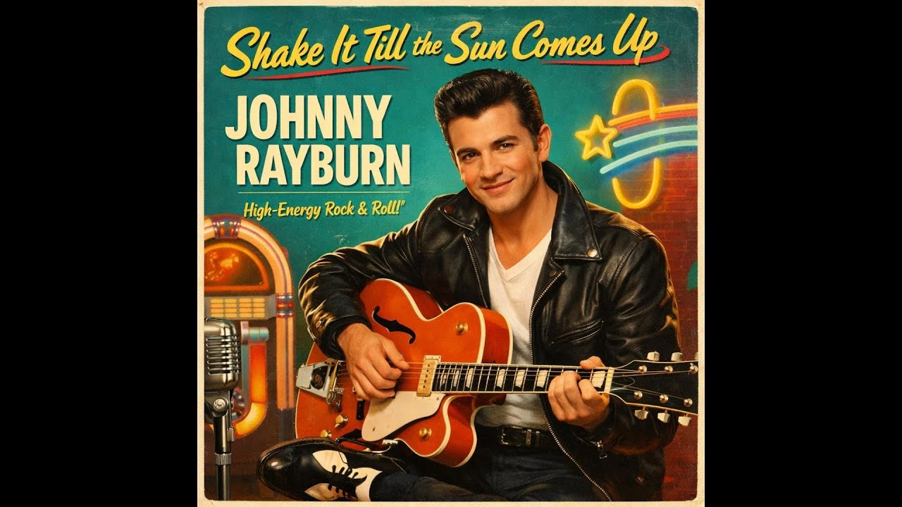 Shake It Till the Sun Comes Up – Johnny Rayburn -1950s Rockabilly Dance Party Song